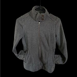 🐶REI Charcoal Women's Zippered sweater